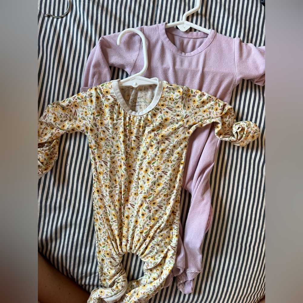 Lemon and loom 0-3 sleepers